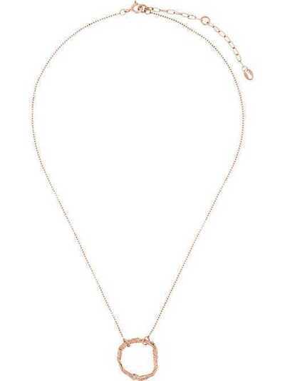 Niza Huang Circle necklace CIRCLENECKLACEROSEGOLD