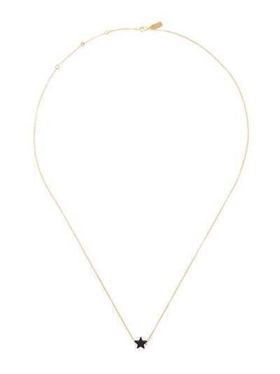 Hues Star pendant necklace MINIBLACKSTARNECKLACEGOLD