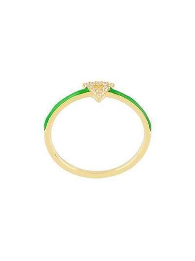 Eshvi crystal embellished ring NS10G