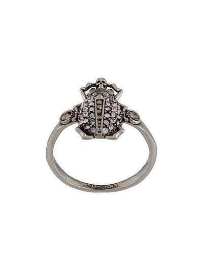 Alexander McQueen кольцо с камнями 589872J160Y