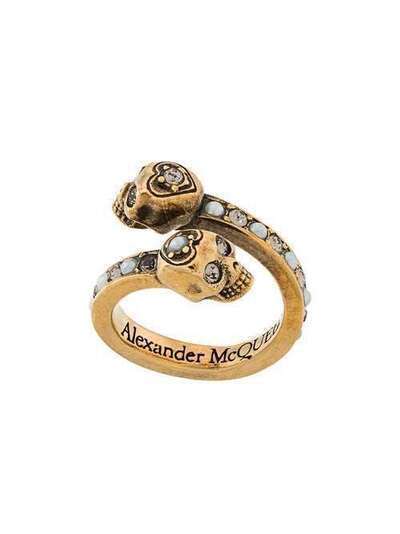 Alexander McQueen декорированное кольцо 553657J160T