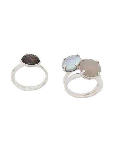 Wouters & Hendrix My Favourites pearls and agate stones ring RF35GS