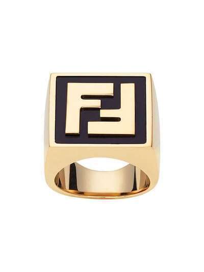 Fendi кольцо с логотипом FF 7AJ213F1N