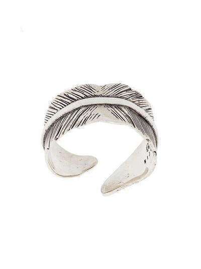Gas Bijoux кольцо 'Penna' в стилистике пера GPENNAAHOM