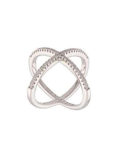 Nialaya Jewelry кольцо с перекрещенным дизайном WRING017