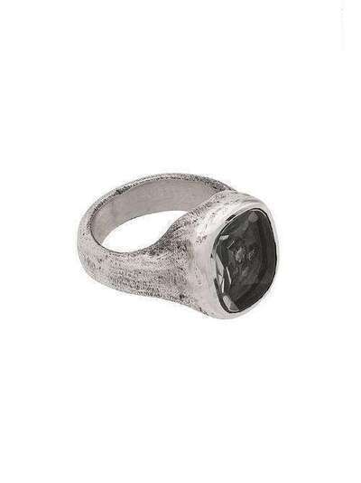 Tobias Wistisen кольцо с крупным камнем WTRI135