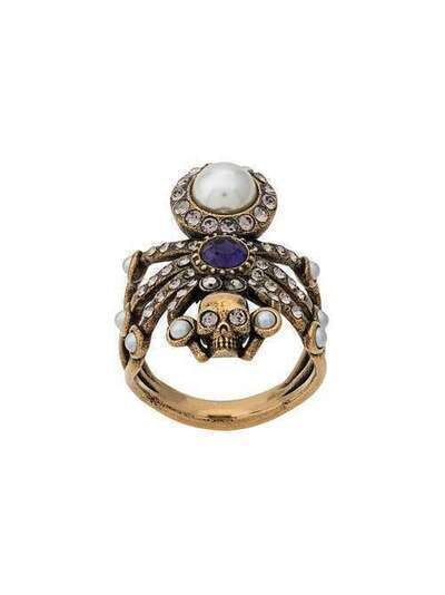 Alexander McQueen декорированное кольцо 569675J160T