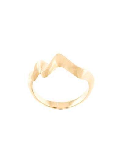 Niomo зигзагообразное кольцо Kara DCR3GO