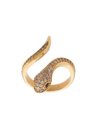 Nialaya Jewelry кольцо 'Skyfall' в виде змеи WRING030