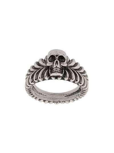 Emanuele Bicocchi skull engraved ring EATS1