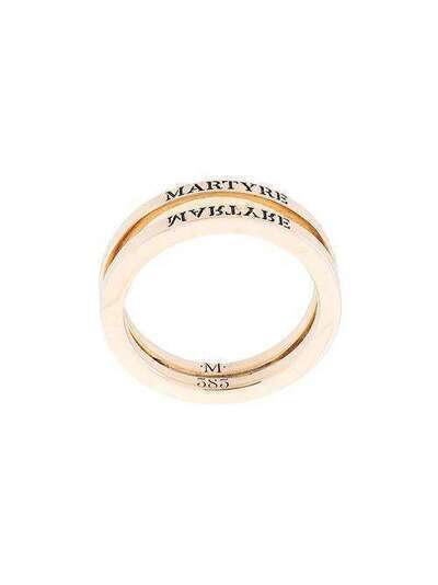 MARTYRE кольцо с логотипом R11GD