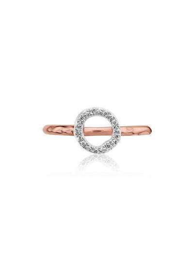 Monica Vinader RP Riva Mini Circle diamond ring RPRGRISHDIA