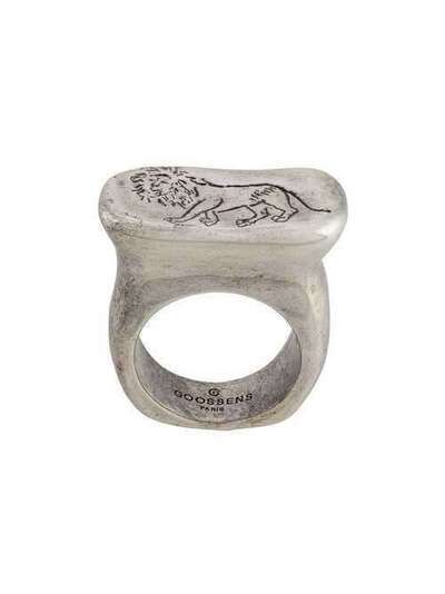 Goossens кольцо с гравировкой GOHARRI017