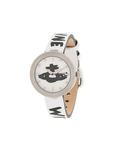 Vivienne Westwood наручные часы Orb с логотипом VV221SLWH