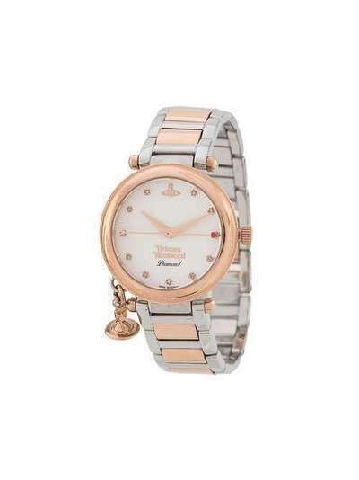 Vivienne Westwood наручные часы Orb Diamond VV006SLRS