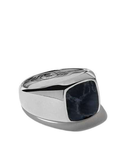 David Yurman кольцо-печатка 'Exotic Stone' R15781MSSBPY