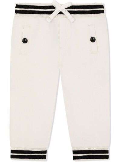 Dolce & Gabbana Kids спортивные брюки с контрастной окантовкой