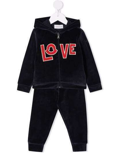 Moncler Enfant спортивный костюм Love