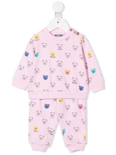 Moschino Kids спортивный костюм Teddy Bear