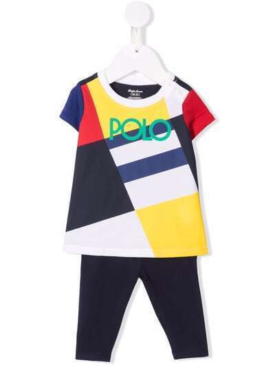 Ralph Lauren Kids спортивный костюм в стиле колор-блок