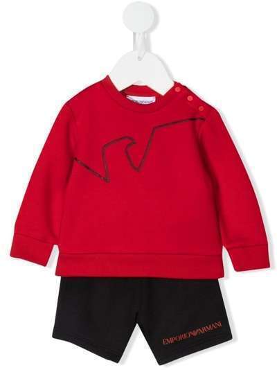 Emporio Armani Kids спортивный костюм из джерси