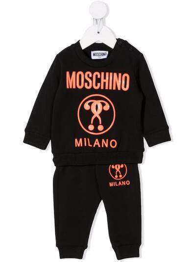 Moschino Kids спортивный костюм с логотипом