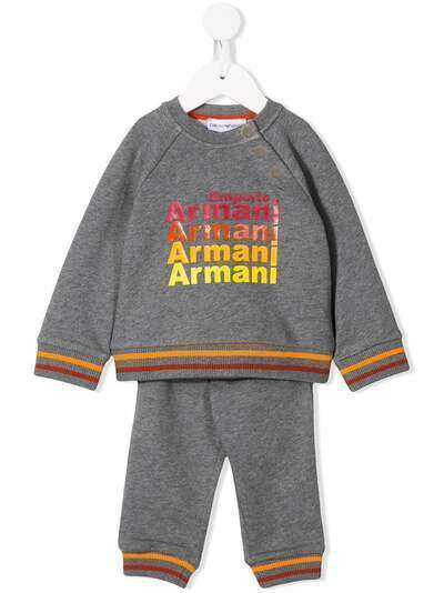 Emporio Armani Kids спортивный костюм с логотипом