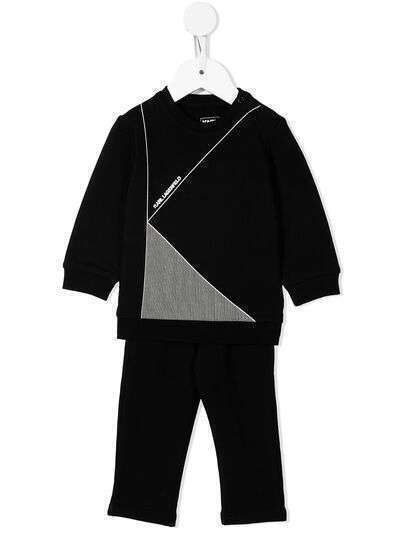 Karl Lagerfeld Kids комплект из топа и брюк с логотипом