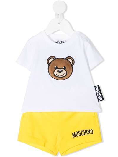 Moschino Kids костюм-двойка с футболкой