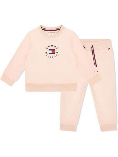 Tommy Hilfiger Junior спортивный костюм из органического хлопка с логотипом