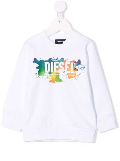 Diesel Kids толстовка с графичным принтом