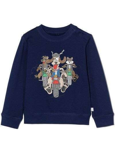 Stella McCartney Kids толстовка с принтом