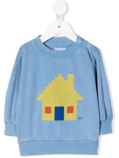 Bobo Choses толстовка Brick House из органического хлопка