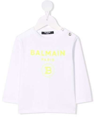 Balmain Kids толстовка с логотипом