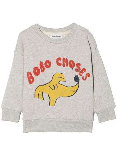 Bobo Choses толстовка с круглым вырезом и графичным принтом