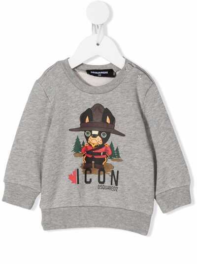 Dsquared2 Kids толстовка с принтом Icon