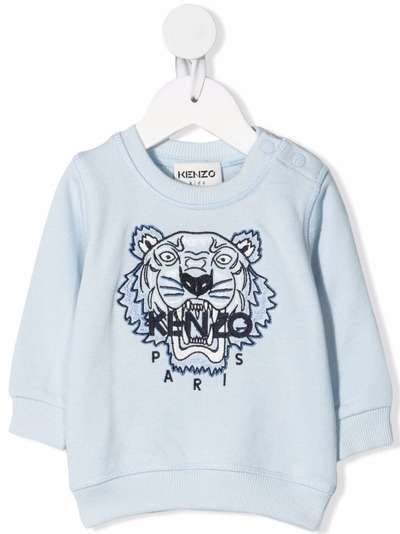 Kenzo Kids толстовка с вышитым логотипом