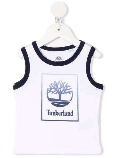 Timberland Kids топ с логотипом