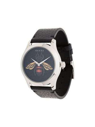 Gucci часы 'G-Timeless' с изображением пчелой