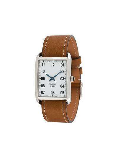 Tom Ford Watches наручные часы 001 с прямоугольным корпусом 30 мм TF0120144380