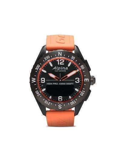 Alpina наручные часы AlpinerX Smartwatch 45 мм AL283LBO5AQ6