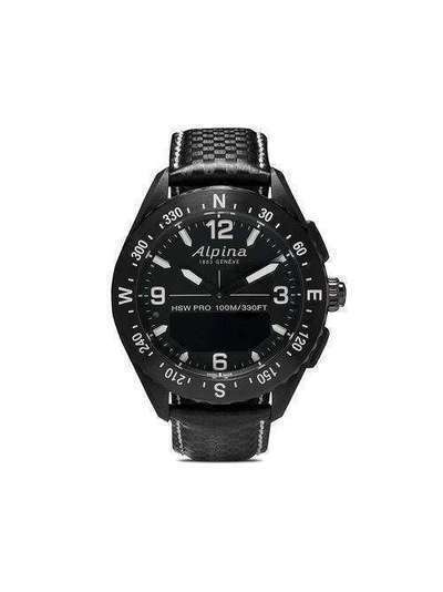 Alpina наручные часы AlpinerX Smartwatch 45 мм AL283LBBW5AQ6