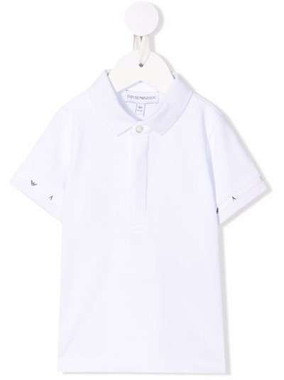 Emporio Armani Kids рубашка поло с логотипом