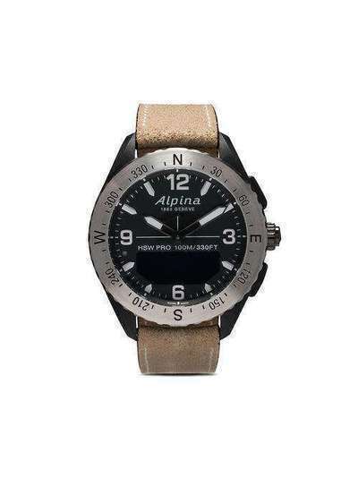 Alpina наручные часы AlpinerX Smartwatch 45 мм AL283LBBW5SAQ6