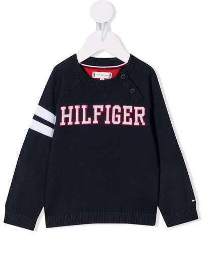 Tommy Hilfiger Junior джемпер вязки интарсия