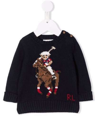 Ralph Lauren Kids джемпер с принтом