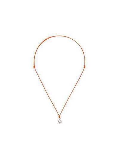 TinyOm orange Svadisthana 18K gold choker necklace NX2007SCADISTHANAC