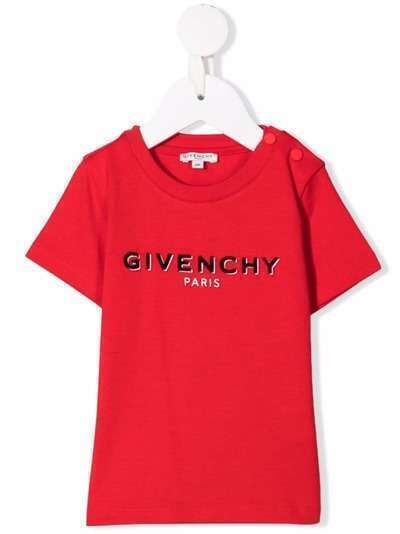 Givenchy Kids футболка с логотипом