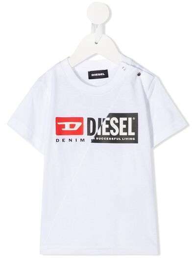 Diesel Kids футболка с логотипом и короткими рукавами