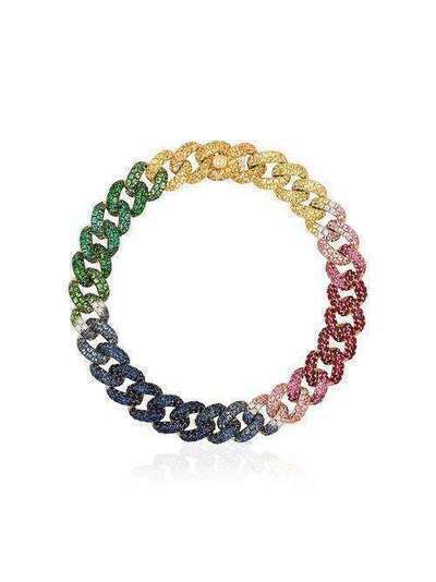 SHAY золотой браслет с разноцветными камнями SB4MG1875